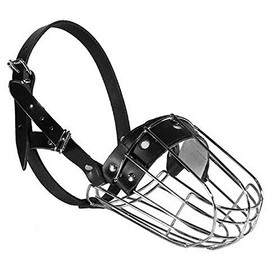 Dino Bigioni Metal Muzzle for the Large Spaniel Length 9.5 cm Circumference 32 cm