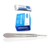 100 Scalpel Sterile Blades #24 With Free Scalpel Handle #4
