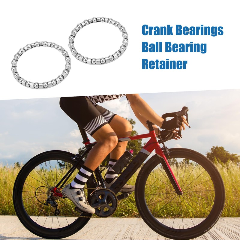 A ABSOPRO 40mm x 20 Bicycle Ball Bearings Crank Wheel