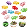 Rbleote Mini Turtles, 12 Pieces Colourful Mini Turtles, Small Turtles