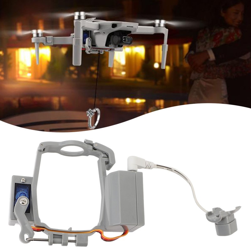 Drone Payload Drop Device Clip Delivery Transport Drone Dropping System