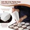 9-Piece Reusable Piping Bags and Tips Set- Cotton Baking Kit
