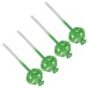 4pcs Self Watering Flower Globes Decorative Automatic Plants Watering Bulbs