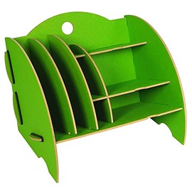 Werkhaus- Ablage " Mini- Organizer" grasgrün, für Ihren Schreibtisch!