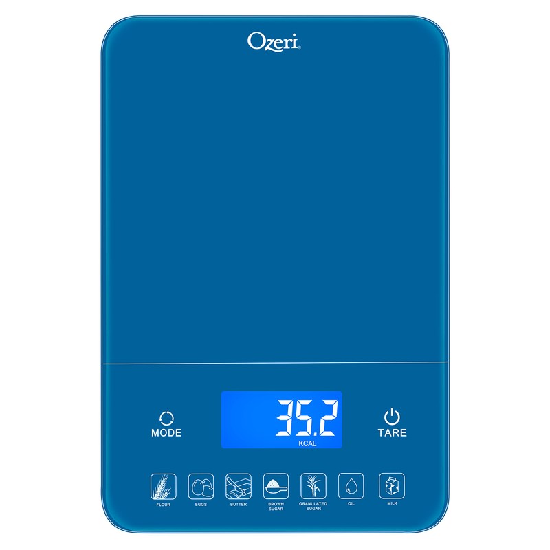 Ozeri Touch III 22 lbs (10 kg) Baker's Kitchen Scale