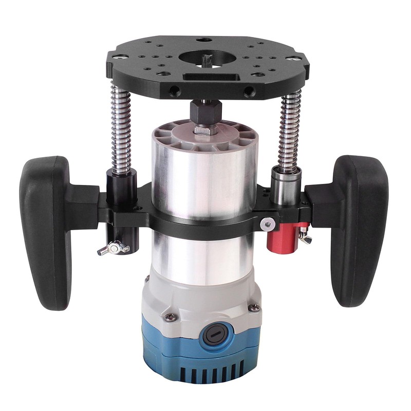 Router Lifting System, Lifting Milling System Kit, 63.5-65mm Clamping Range,