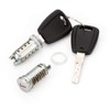 LST 2 x lock cylinder door lock key front 147
