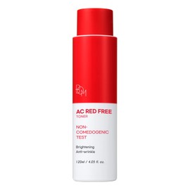BOM AC Red Free Facial Toner 120 ml, Non-Comedogenic Pores, Anti Pimple Moisturising Toner with Salicylic Acid and Tea Tree Oil, Nourishing for Reddened Skin