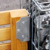 bellissa Mounting Bracket for Gabions – 98127 – Mounting Bracket