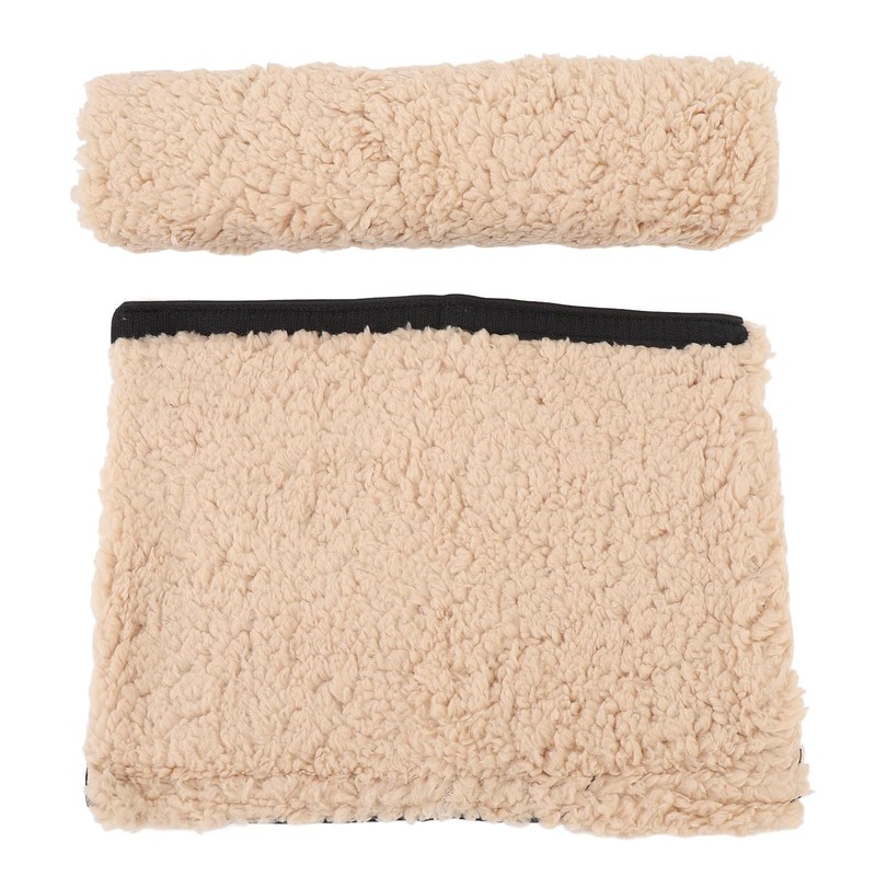 Sheepskin Fleece Armrest Cushion for Comfort Protecting Arms and Elbows