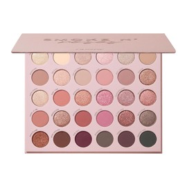 ColourPop Smoke N Roses Eyeshadow Palette - Rosey & Smokey Hues with Metallic and Matte Finishes - High-Pigment Eye Makeup with a Long-Wearing Formula (1.16 oz)