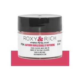 Roxy & Rich Hybrid Petal Dust Powder Food Color 8 Milliliters Volume, Autumn Maple