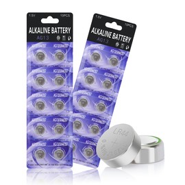 kunying LR44 Batteries 20 Pack, L1154F AG13 357 303 SR44 A76 Premium Alkaline Battery 1.5V Button Coin Cell Battery for Watch Batteries