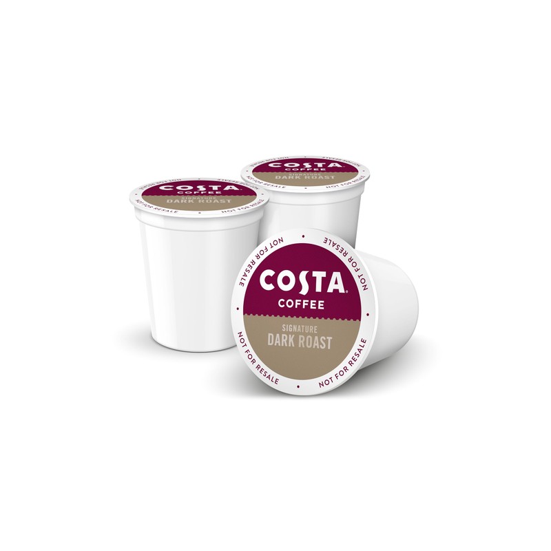 Costa Coffee Dark Roast Single Serve Pods - Signature Blend