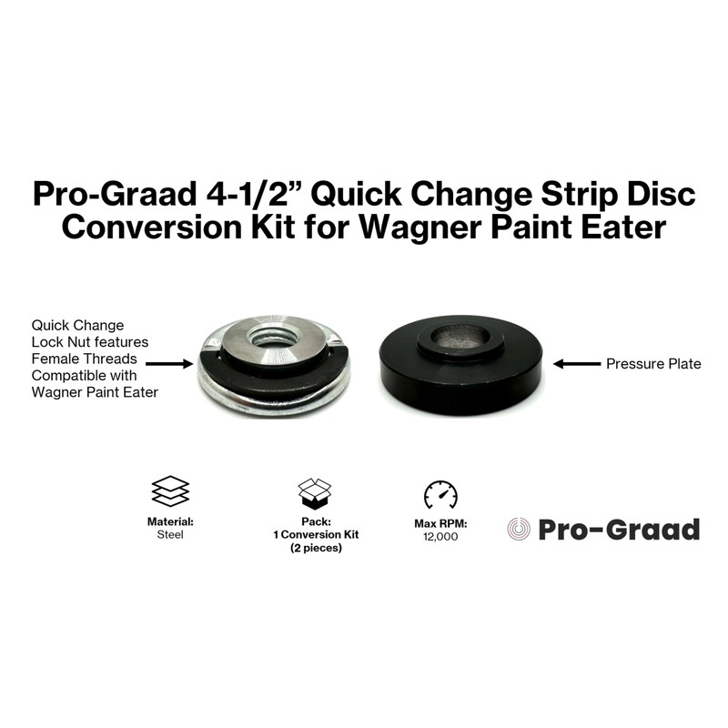 Pro-Graad Universal Strip Disc Conversion Kit for Wagner PaintEater -