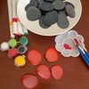 juexiyarticle Smooth Flat Stones for Painting,Natural River Stones Rocks Painting