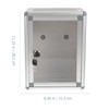 Operitacx Mailbox Outdoor Box Small Container Stainless Steel Container Office