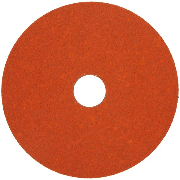Norton SG Blaze F980 Abrasive Disc, Fiber Backing, Ceramic Aluminum Oxide, 7/8" Arbor, 4-1/2" Diameter, Grit 50 (Box of 25)