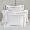 Ranznaz White Pillow Shams Queen Size Set of 2, 100%