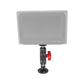 Kayulin 1/4"-20 Mini Ball Head Wall Ceiling Mount for Monitor Home Surveillance System (Red)