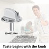 6 PCS Upgrade 5304525746 Long Stem Stove Knobs Replacements, Compatible