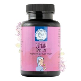 Diptam Capsules | According to Hildegard von Bingen | 100% Natural | Capsule Shell Made of Cellulose | 90 Capsules