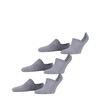 FALKE Unisex Socks (Pack of 3), Grey Light Grey Melange