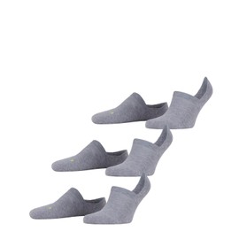 FALKE Unisex Socks (Pack of 3), Grey Light Grey Melange 3775