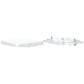 Berker 155009 Rocker Flush-mounted splash-protected IP44 polar white, glossy