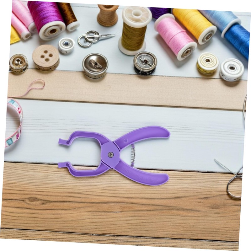 Gadpiparty Safety Eye Pliers for Accurate Placement Essential Craft Supplies