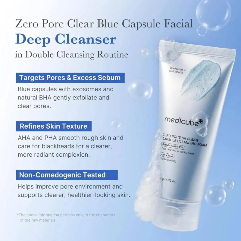 Medicube Zero Pore Cleanse Hydrating Kit: Capsule Foam+serum