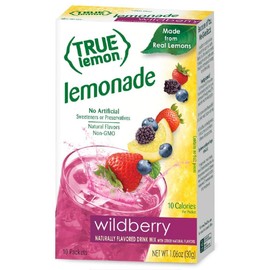 True Citrus Lemonade, Lemon Wild Berry, 1.06 Ounce (Pack of 12)