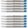 Faber-Castell 148741 Ballpoint Pen Refill M, Blue, Pack of 10