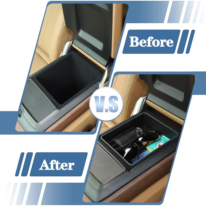 HAPPYHORSE Car armrest Organizer Storage Box Compatible with Land Rover