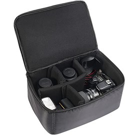 AYVANBER Waterproof Camera Bag Insert Shockproof DSLR SLR Camera Padded Case for Nikon Canon Camera Sony Lens Bags Cases and Accessories