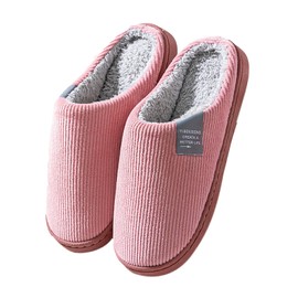OYUEGE Slippers, Stylish, Popular, Scandinavian Room Shoes, Women's, Men's, Indoor Shoes, Non-Slip, Comfortable, Breathable, Couple, Winter Slippers, Warm, Cold Protection, Silent, Washable, light pink