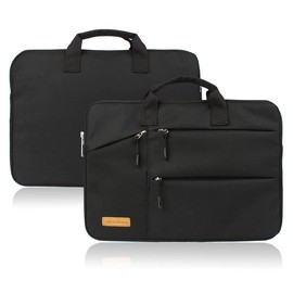Carry-All 13-14 Inch Laptop Sleeve Case Bag, with Card Slots & Document Pockets