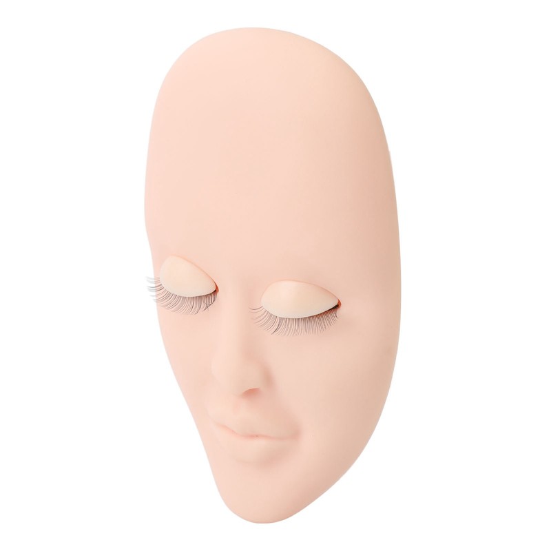 Lash Mannequin Head Eyelash Extension Practice Doll Head with 3