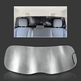 Custom Fit Rear Tailgate Window Sunshade for 2010 2011 2012 2013 2014 2015 2016 2017 2018 2019 2020 2021 2022 2023 2024 Dodge RAM 2500 3500 Pickup Truck - 2Dr 4Dr, UV Reflector Protection