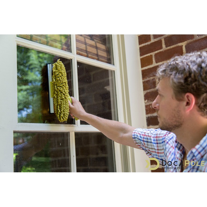 DOCA Telescoping Pole Attachment - Extension Pole for Cleaning, Feather