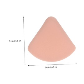 12 Pcs triangle powder puff Cosmetic Powder face powder sponge makeup sponge puff setting powder puff round applicator High elastic high density sponge travel liquid foundation