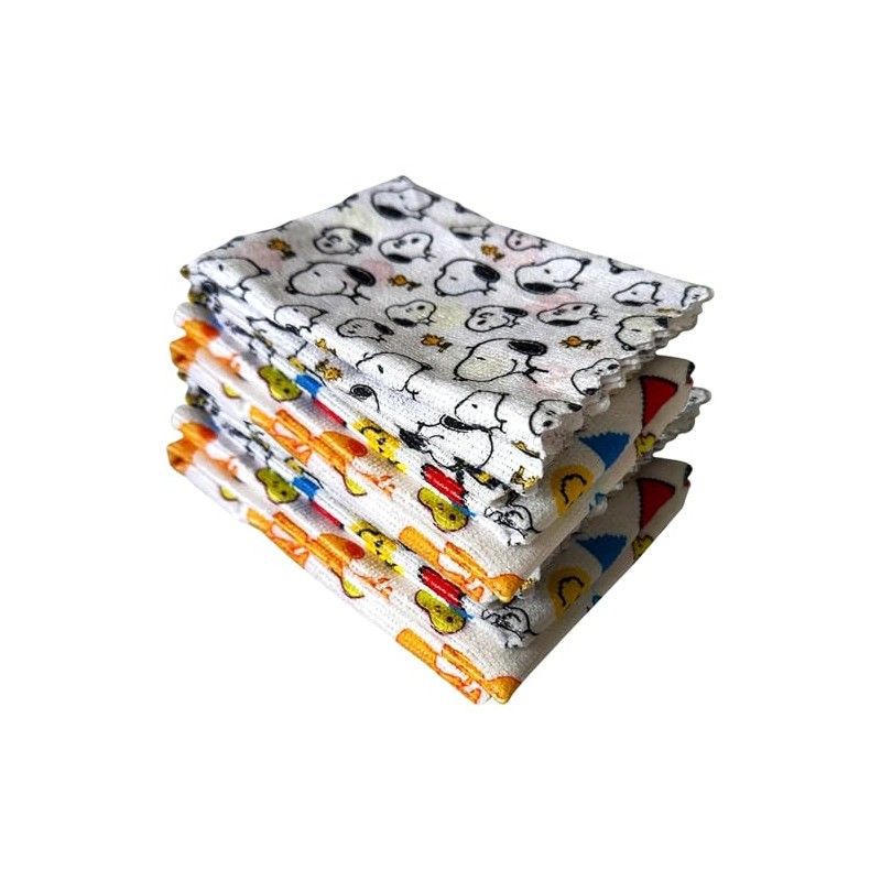 Paños de Microfibra para Limpieza 12 Pzs, Multiusos 30x30cm, Trapo