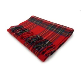 Edinburgh Lambswool Tartan Scarf Royal Stewart