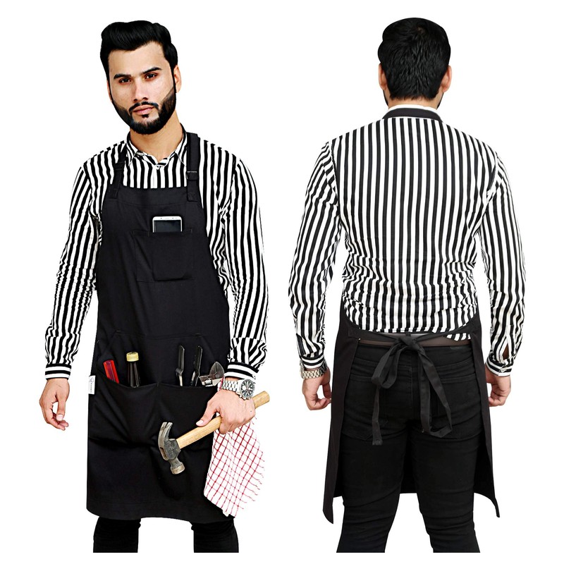 Ruvanti Durable Goods - Professional Grade Chef Apron for Kitchen,