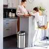 iTouchless 8 Gallon Touchless Kitchen Trash Odor Control System, Stainless