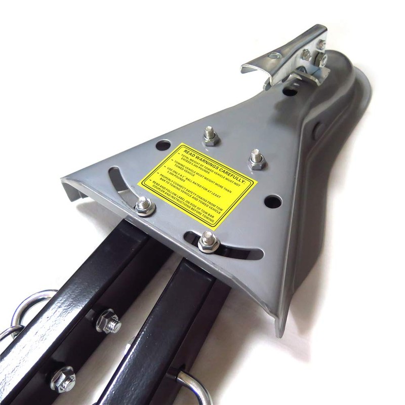 XKMT- 5000 lb Adjustable Bumper Mount Tow Bar With Chain