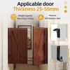 JAVOUKA 2 Pack Swing Door Hinge, Hardware Commercial Saloon Door
