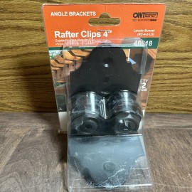 OWT Ornamental Wood Ties OZCO  OWT 46618 Laredo Sunset 4 in. Rafter Clip Angle Brackets 2 Pack