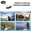 VIPMOON 600 Pieces Fishing Bobber Stopper, Rubber Bobber Stops for