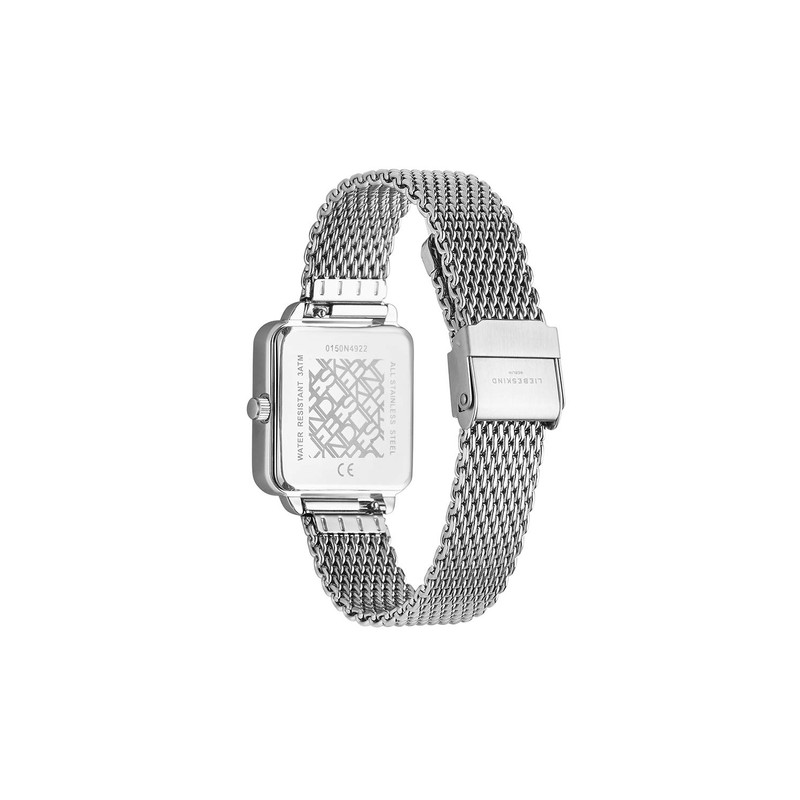 Liebeskind Damen Analog Quarz Armbanduhr mit Edelstahlarmband LT-0150-MQ